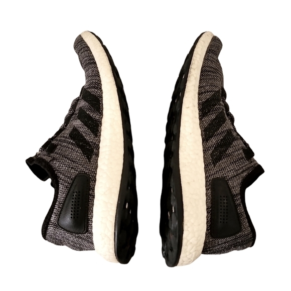 adidas BOOST Oreo Primeknit Sneakers Mens 9.5 All Terrain S80787 Gray Black - Picture 6 of 14